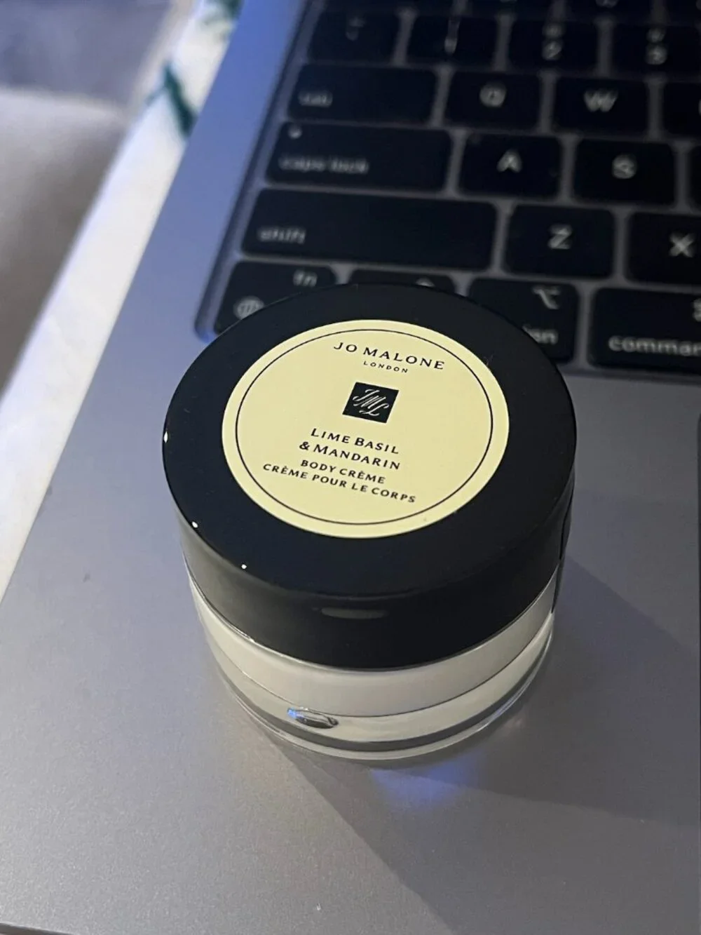 Jo Malone London Mini Lime Basil & Mandarin Body Crème 15ml/0.5 fl oz Sealed